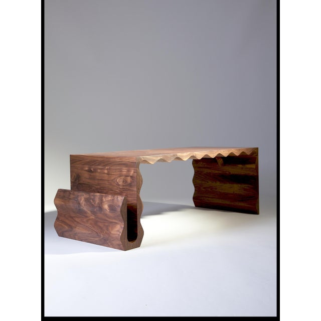 Brown Optable Coffee Table by Mauro Dell'Orco For Sale - Image 8 of 8