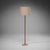 Leather and Brass Floor Lamp by Uno & Östen Kristiansson for Luxus, Sweden, 1960 For Sale - Image 9 of 9
