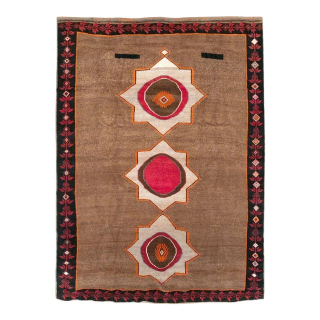 Galerie Shabab Collection Mid-20th Century Turkish Anatolian Room Size Carpet For Sale