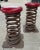 Pair of Industrial Springs Stools For Sale - Image 4 of 9