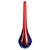 Large Murano Glass Sommerso Stem Vase from Flavio Poli, Italy, 1960s For Sale - Image 18 of 18