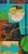 Turquoise, black, lime green and blush shapes overlap in a layered composition, with a yellow arc sweeping across the...