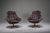 Danish Swivel Lounge Chairs in Leather by H.W. Klein for Bramin, Denmark, 1970s, Set of 2 For Sale - Image 18 of 18