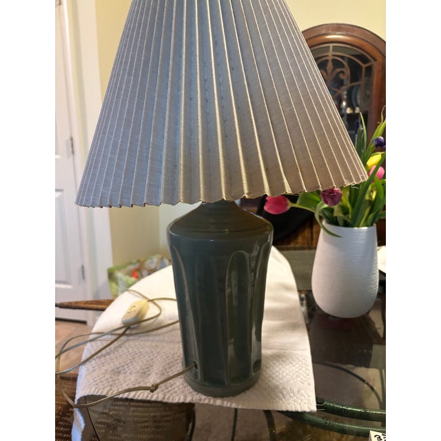 Simon Pearce of Woodstock, Vermont designed this Celadon table lamp; There are 450 stores throughout the United States and...