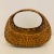 Farmhouse Vintage Woven Market Basket For Sale - Image 3 of 10