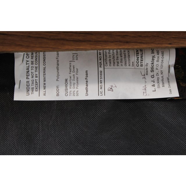 Stickley Mission Style Cherry Cube Prairie Chair For Sale - Image 18 of 18