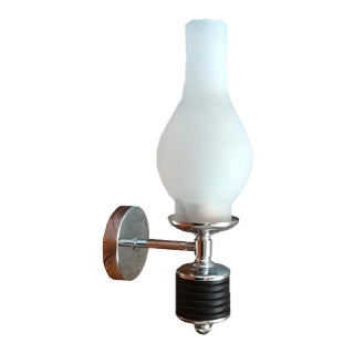 Vintage Chrome Sconce, 1970s For Sale