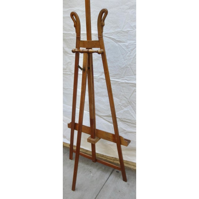 Wood 19th Century Wooden Artist Easel For Sale - Image 7 of 10