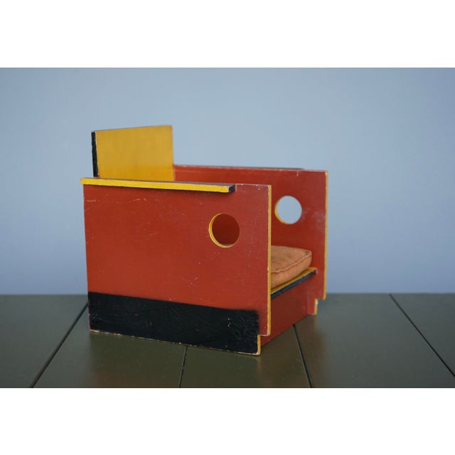Vintage Toy Chair by Ko Verzuu for Ado, 1930s For Sale - Image 6 of 9