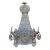 1990s Jumbo Oversized Empire Deer Head 12 Lights Chandelier For Sale