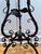 Continental Wrought Iron Tripod Plant Stand With Scrollwork and Foliage Circa 1880 For Sale - Image 4 of 17