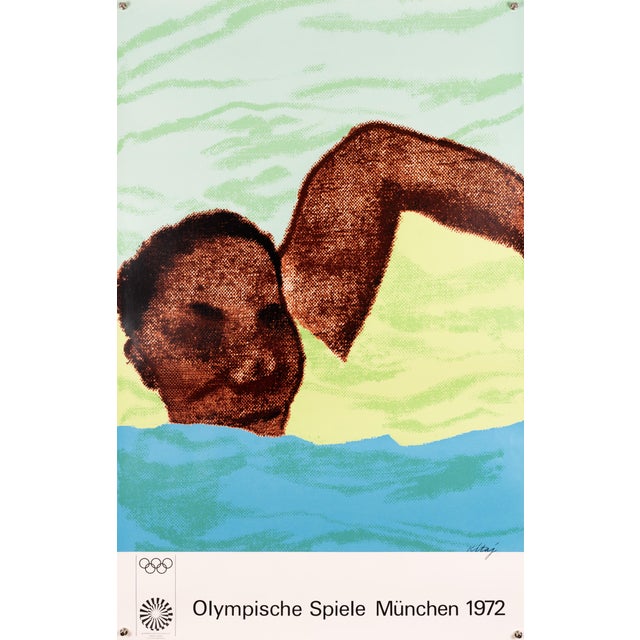 Serigraph Olympics 1972 Poster from R. B. Kitaj, 1971 For Sale - Image 9 of 9
