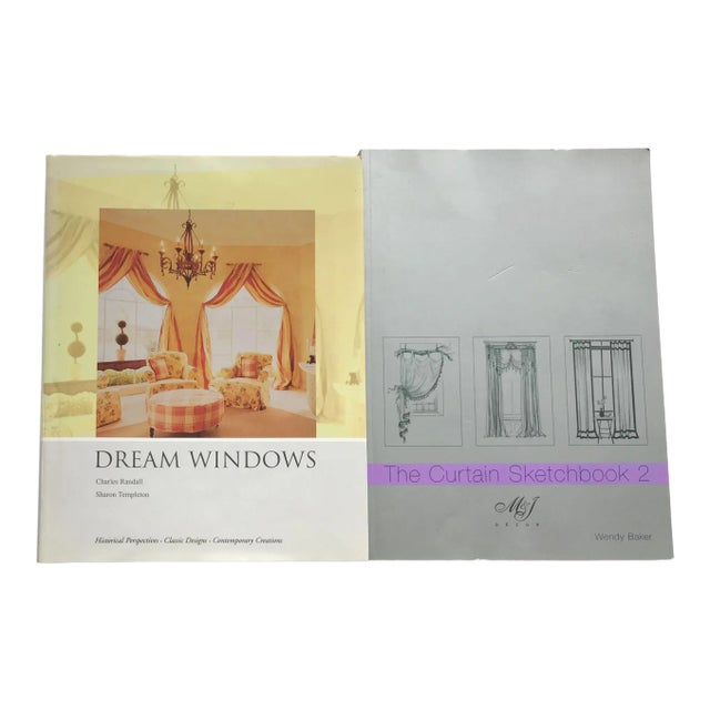 1990s Dream Windows & The Curtain Sketchbook - Set of 2 For Sale
