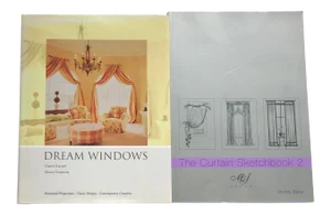 1990s Dream Windows & The Curtain Sketchbook - Set of 2
