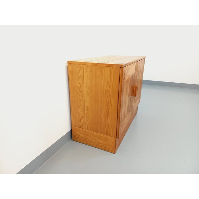 Vintage Storage Unit in Pine in the style of Charlotte Perriand for Les Arcs, 1970s For Sale - Image 6 of 16