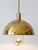 Mid-Century Modern Brass Pendant Lamp by Florian Schulz, Germany, 1970s For Sale - Image 6 of 18