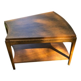 1960s Lane Rhythm Mid Century Modern Wedge Table For Sale
