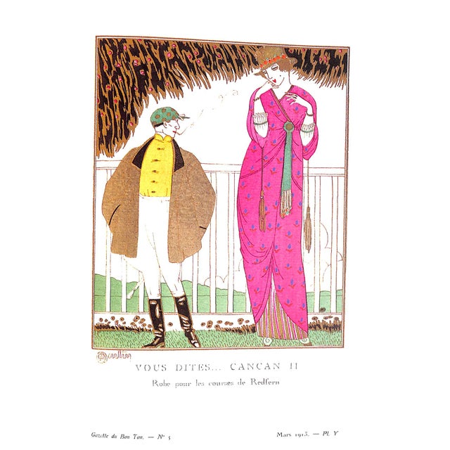 "Parisian Fashion: La Gazette Du Bon Ton 1912-1925" 2000 Weill, Alain For Sale In New York - Image 6 of 10