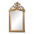 19th Century French Louis XV Giltwood Mirror With Carved Grape and Vine Crest For Sale
