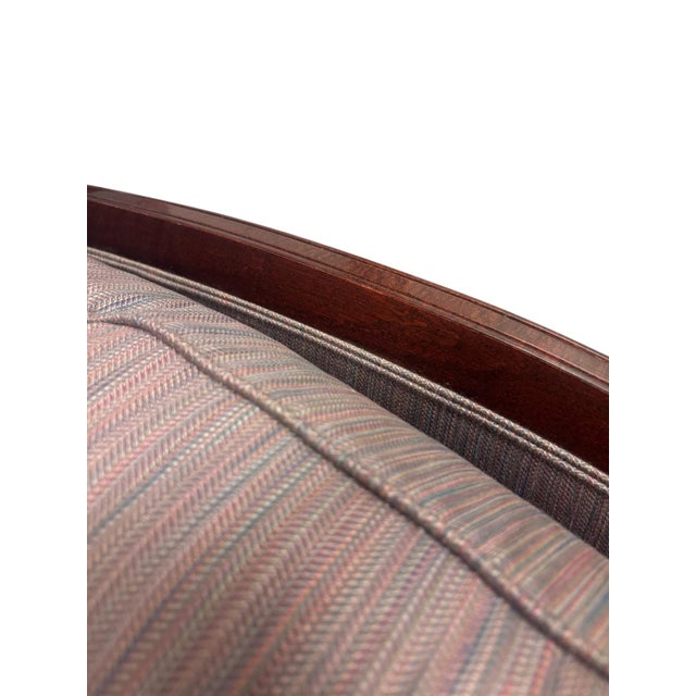 Pierre Counot Blandin Dusty Purple Settee For Sale In New York - Image 6 of 7