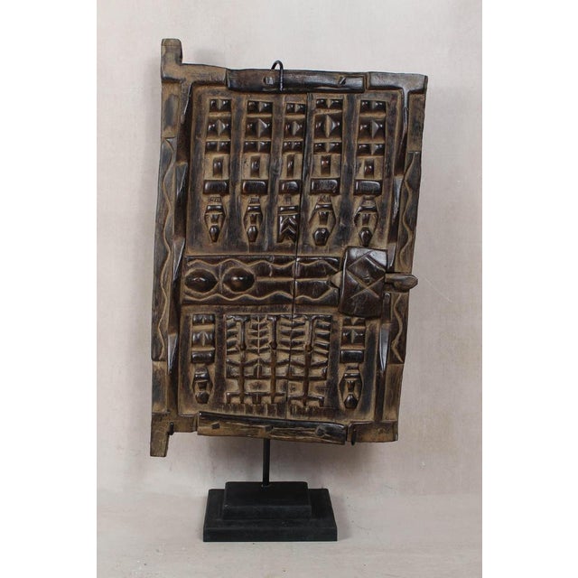 Dogon Granary Door in Wood For Sale - Image 5 of 5