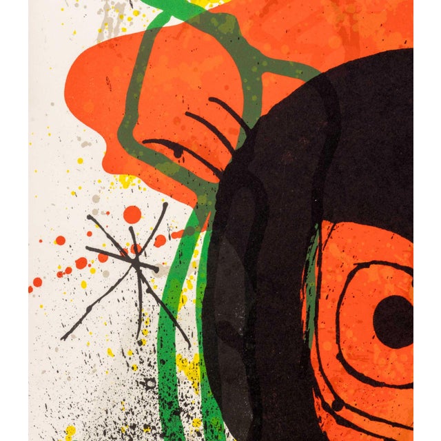 1970s Joan Miro "Sobreteixims" Lithograph, Ca. 1973 For Sale - Image 5 of 12
