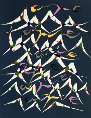 Composition - Original Lithograph by Raphael Alberti - 1972 1972