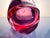 Pink Bohemian Alexandrite Glass Art Vase attributed to Miroslav Klinger for Železný Brod ZBS, Czechoslovakia, 1950s For Sale - Image 8 of 13