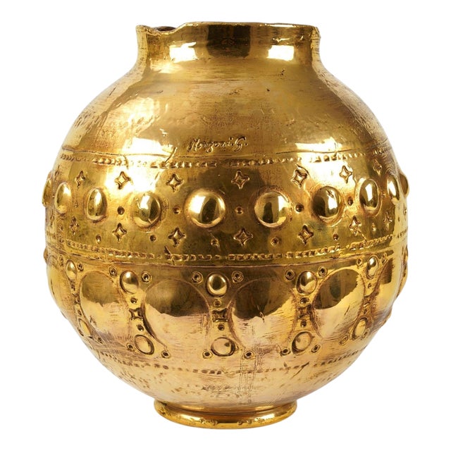 Platinum Luster Astra Vase by deBlona For Sale