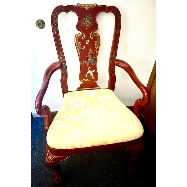 Queen Ann Armchair For Sale - Image 6 of 9