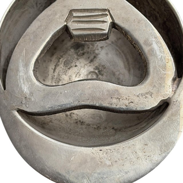 Vintage English Silverplate Jockey Helmet Bottle Opener For Sale - Image 9 of 10