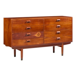 Børge Mogensen for Søborg Møbelfabrik Mid Century Danish 8-Drawer Lowboy Dresser For Sale