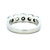 JLJ Five-Stone 2.00 Carat Diamond Platinum Band Ring, Size 6.5 For Sale In Miami - Image 6 of 9