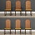 1950s Walnut and Cane Dining Chairs by Milo Baughman - Set of 6 For Sale - Image 9 of 9