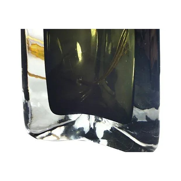 Mid-Century Modern Swedish Modern Green Lamp by Carl Fagerlund For Sale - Image 3 of 3