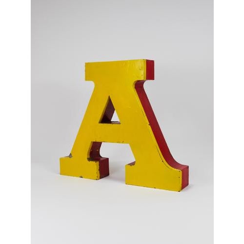 1960s Large Circus Advertising Letter A, 1960s For Sale - Image 5 of 18