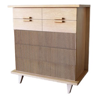 1950s Merton Gershun for American of Martinsville Bali Cabinet Dresser Mid Century Modern For Sale
