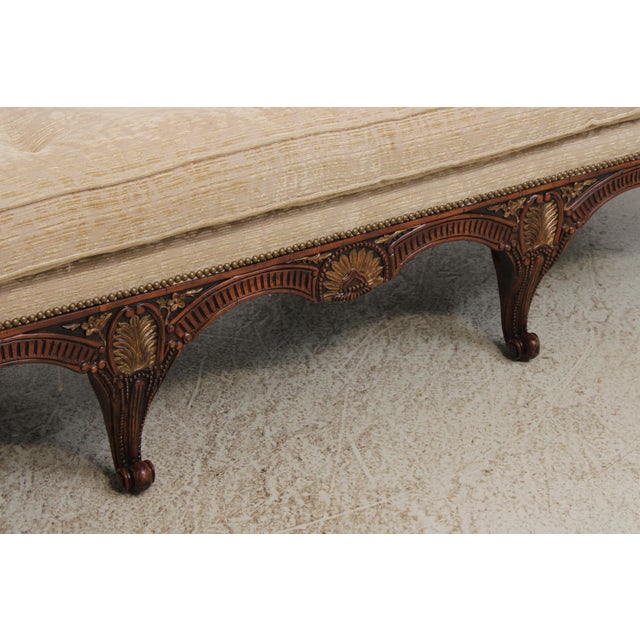 Theodore Alexander Althorp Georgian Mahogany Sofa For Sale In Philadelphia - Image 6 of 17