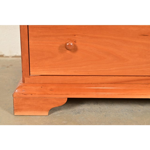 Harden Furniture Arts and Crafts Shaker Solid Cherry Wood Eight-Drawer Dresser For Sale - Image 13 of 17