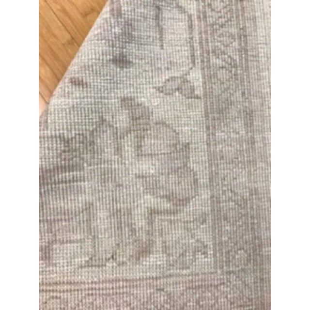 Hand Knotted Fine Oushak Rug - 9′2″ × 12′5″ For Sale - Image 9 of 12