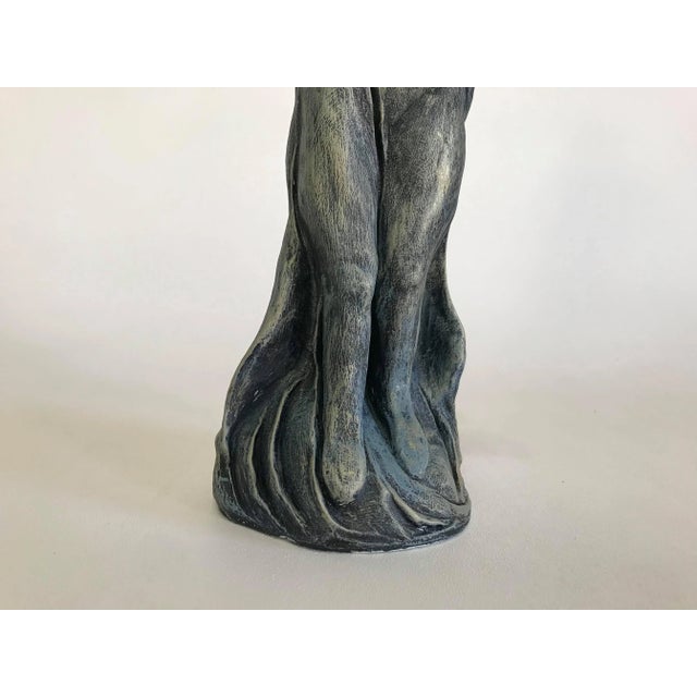 Vintage Free Form Plaster Sculpture, Female Figure Sculpture For Sale - Image 4 of 7