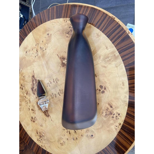 Italian Incisi Bottle in Murano Glass by Venini, 1980s For Sale - Image 9 of 10