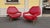 Set of Model DU55 Chairs in Red Leather by Gastone Rinaldi for Poltrona Frau, 1954 For Sale - Image 16 of 16