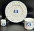 Vintage Cartier La Maison Des Enfants Porcelain Child’s Dining Set – Panther Motif – 1988 For Sale - Image 11 of 12