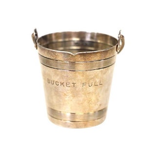 Napier Silverplate Bucket Full Jigger For Sale