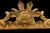 Rococo Mid-Century Italian Giltwood & Composition Rococo Revival Sunburst Center Crest For Sale - Image 3 of 8