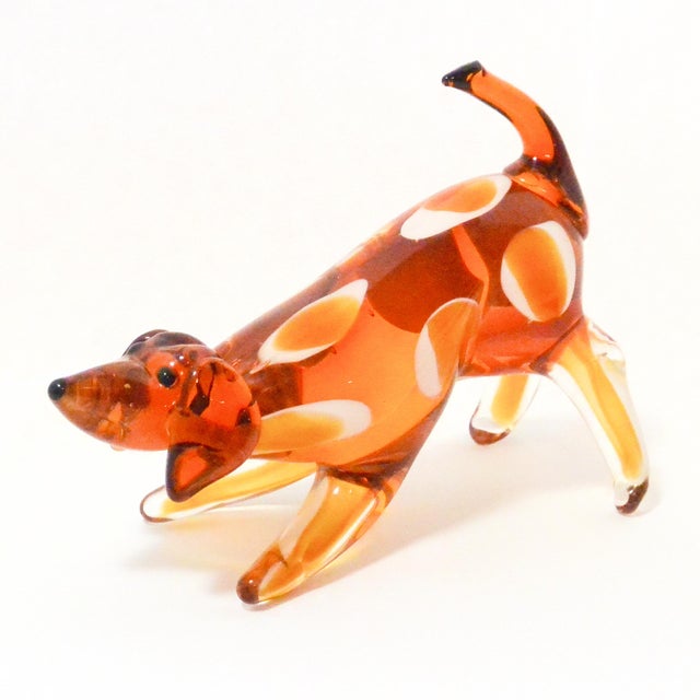 Glass 1950s Murano Glass Hound Dog For Sale - Image 7 of 7