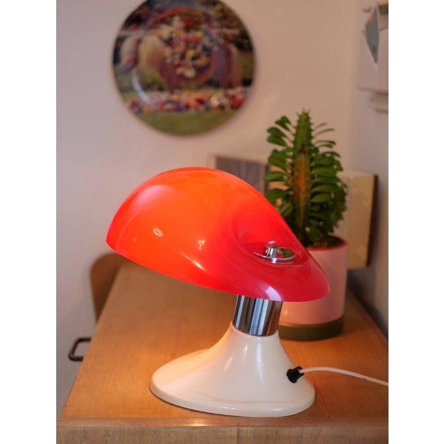 Italian Cobra Lamp by Guzzini, 1950s For Sale - Image 3 of 6