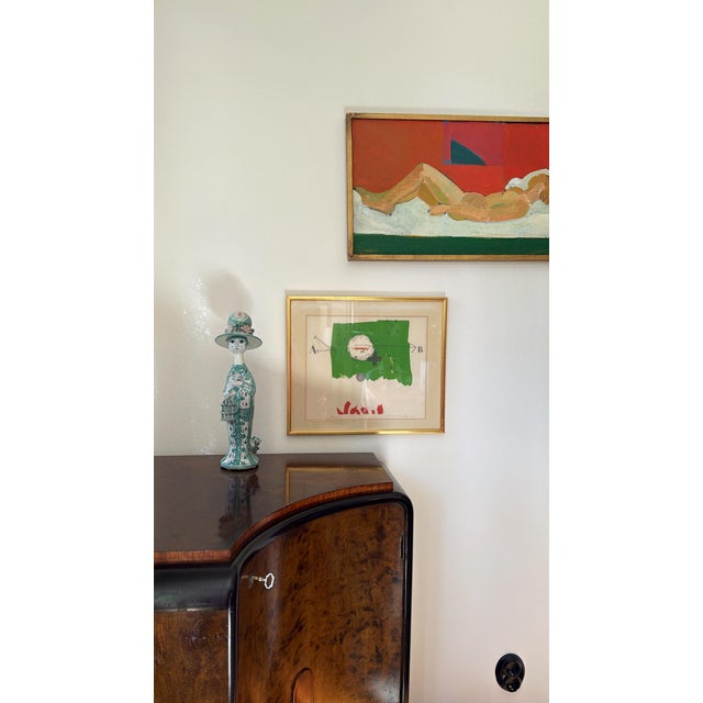 Green Figurine by Bjorn Winblad, 1990s For Sale - Image 3 of 12