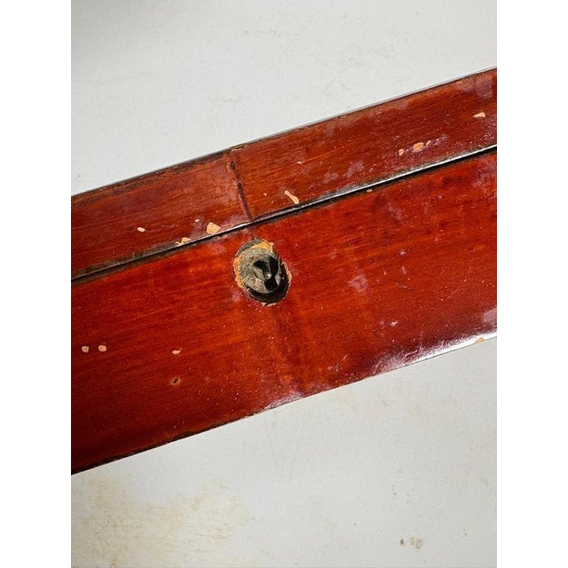 Brown 19th Century Japanese Lacquered Wooden Box For Sale - Image 8 of 10